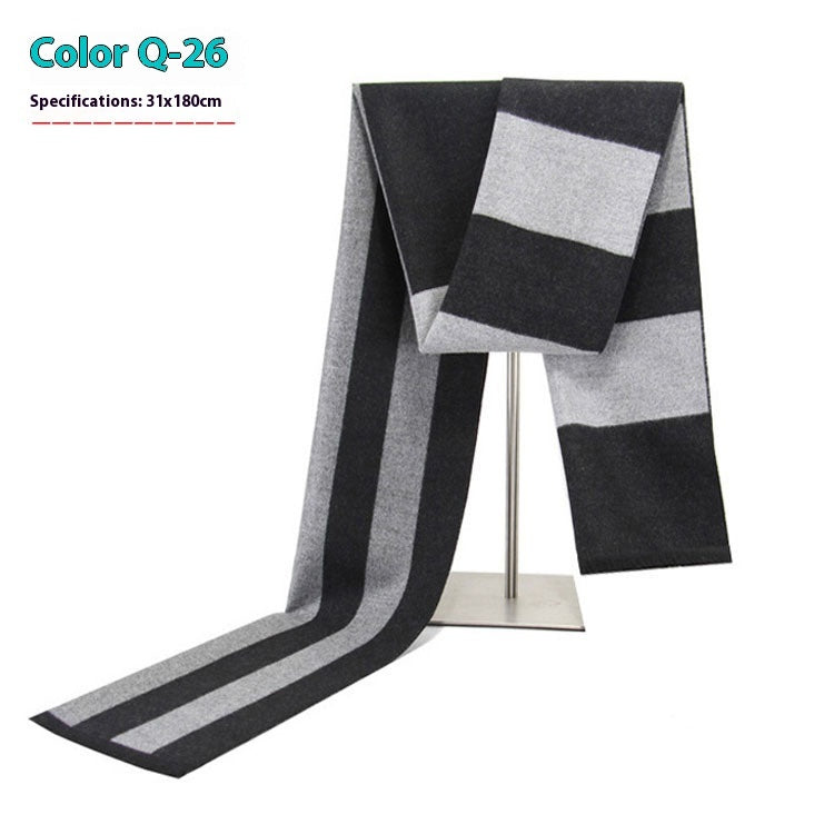 Striped Business Scarf
