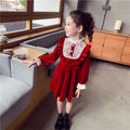 Girl's Festive Christmas Dress