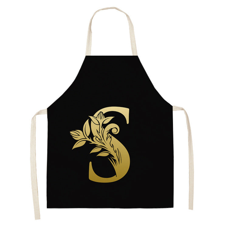 Letter Series Apron