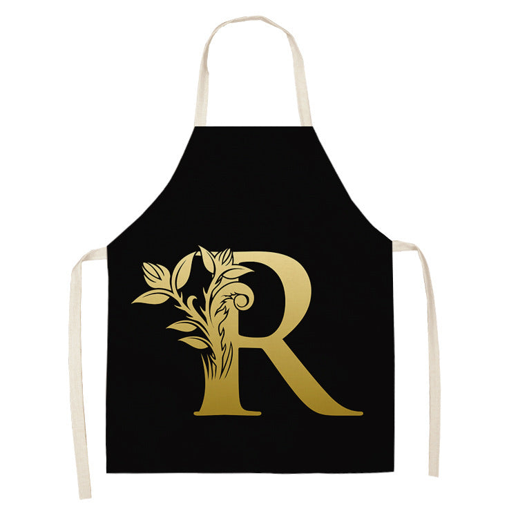 Letter Series Apron