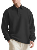 Men's Casual Lapel Sweater