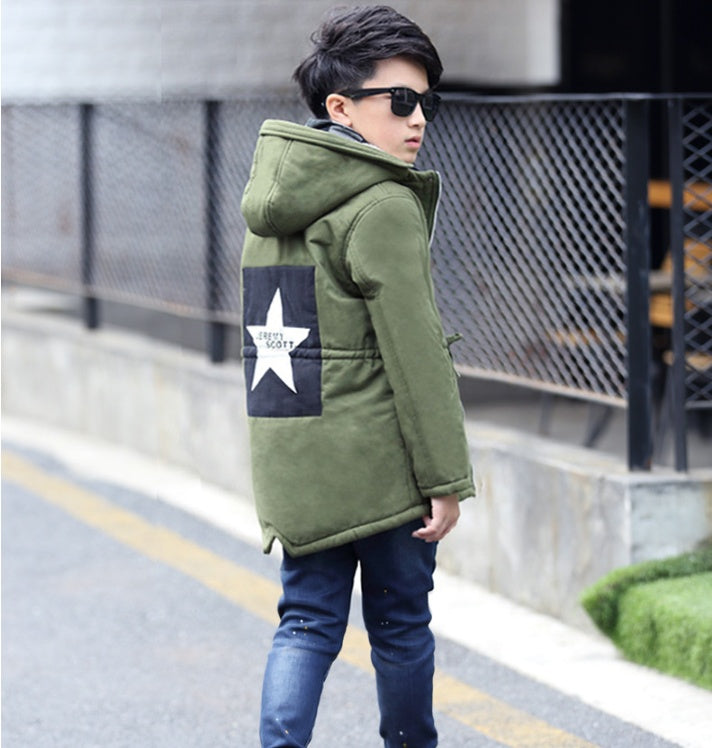 Five-pointed Star Trench Coat