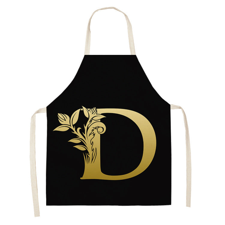 Letter Series Apron