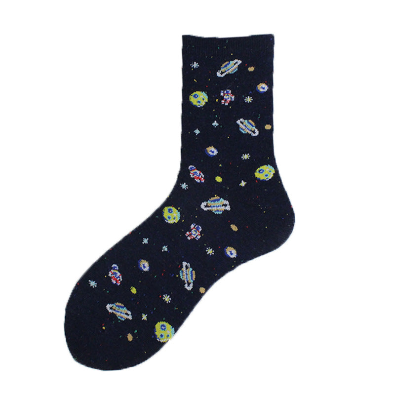 Cosmic-themed Creative Stockings
