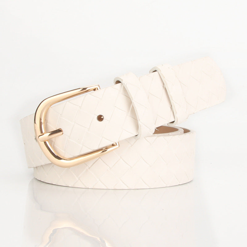 Leather Buckle Belt