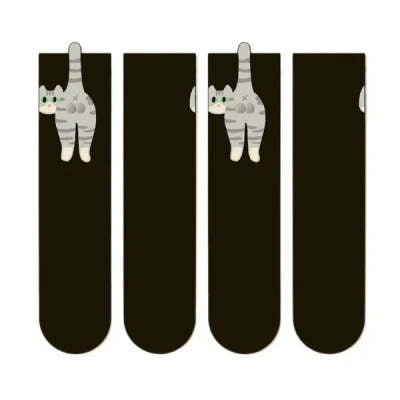 Novelty Cute Cat Sport Socks