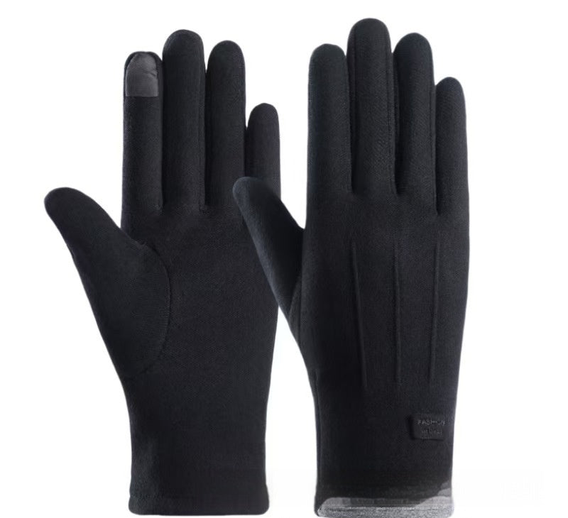 Cozy Velvet Gloves For Women